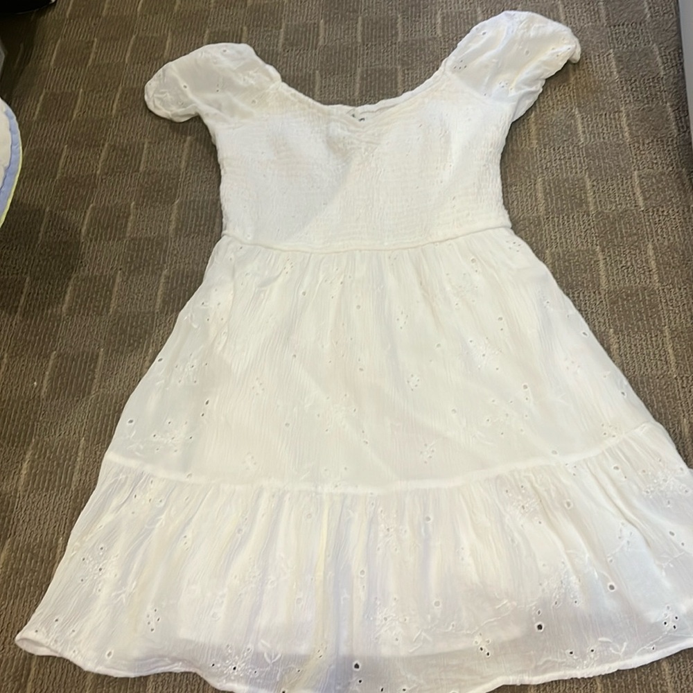 White Hollister dress